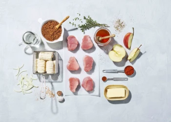 Varkensmedaillon in honingboter