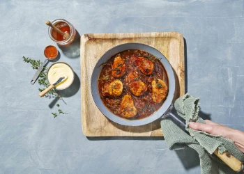 Varkensmedaillon in honingboter